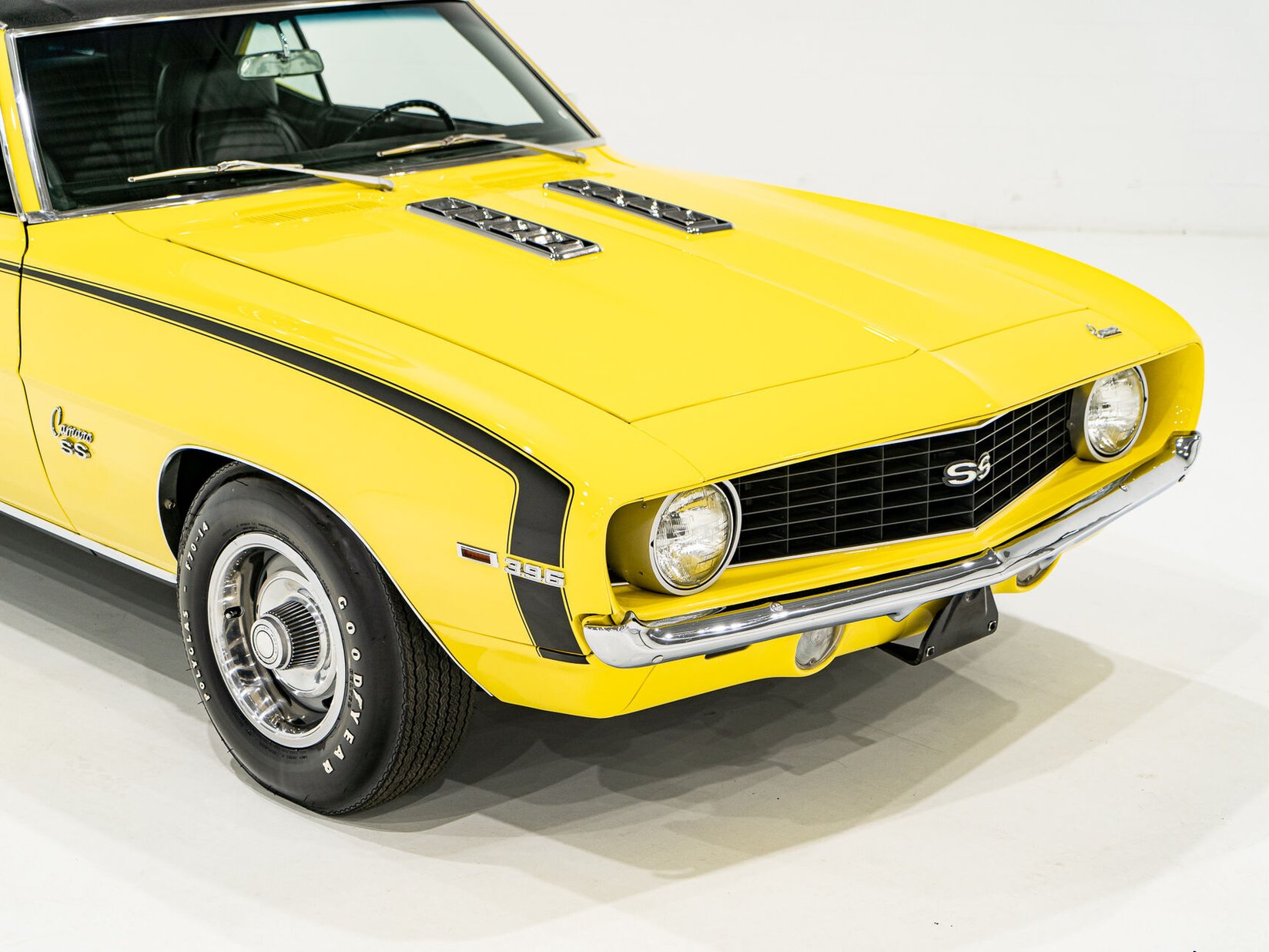 Chevrolet Camaro SS **PRIX EN USD** With factory A/C 1969 Jaune Montréal - photo #23