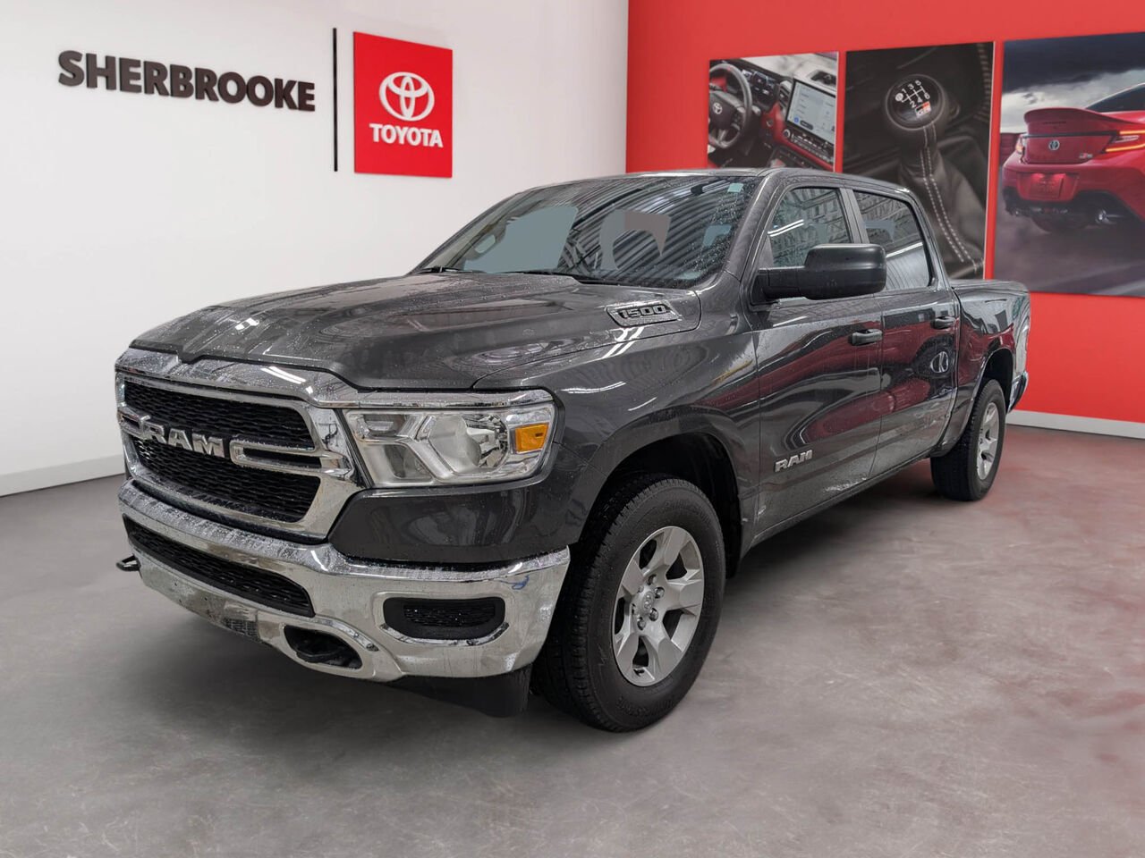 2020 Ram 1500 1C6RRFGG5LN112214 Grey Sherbrooke - photo #0