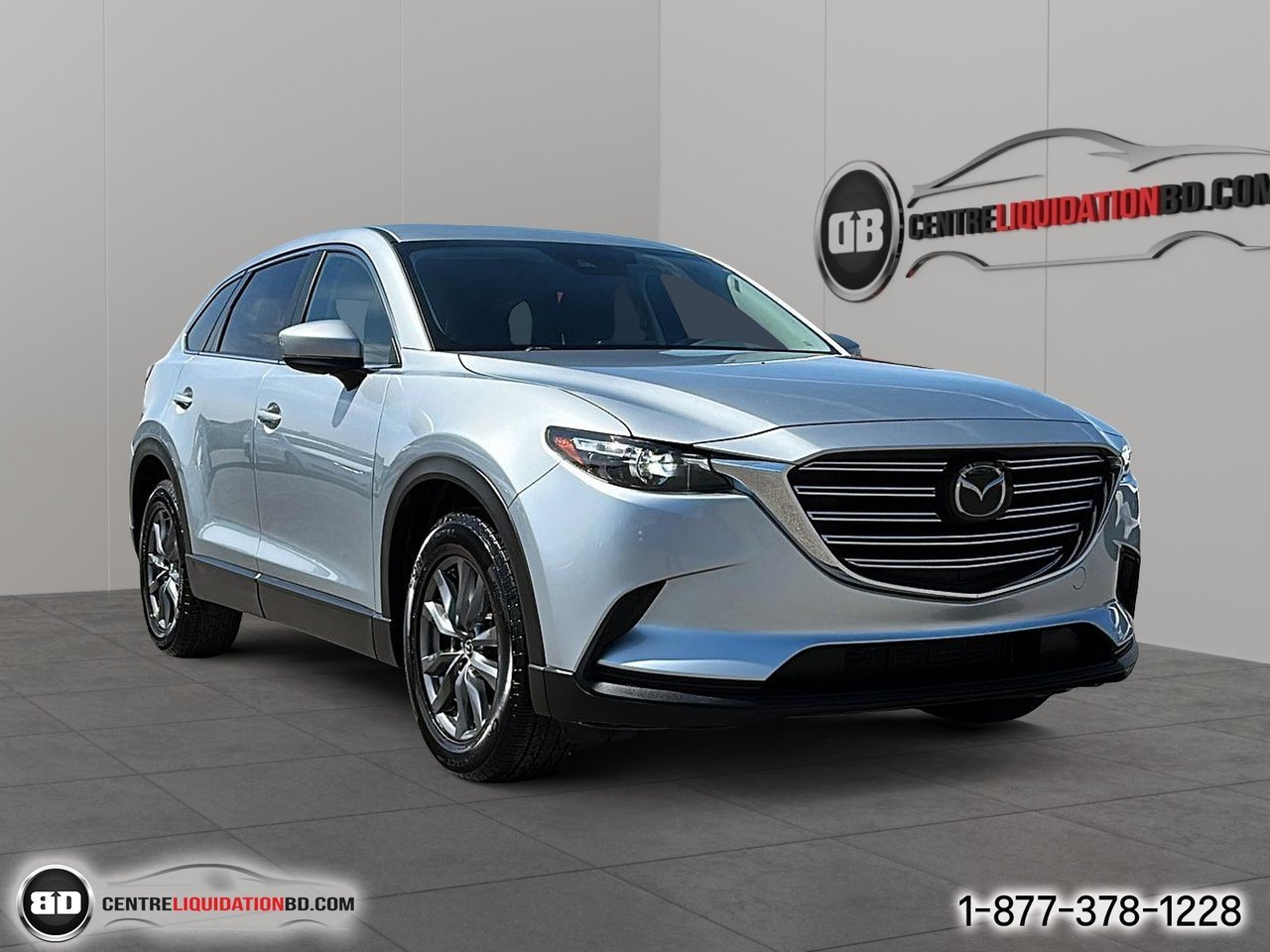 Mazda CX-9 GS AWD MOTEUR 2.5 L | A8538 2021 Gris Granby - photo #2