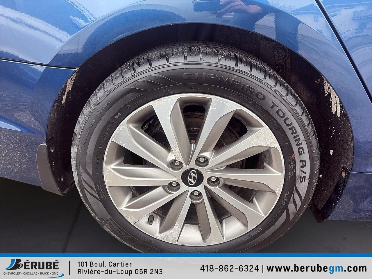 Hyundai SONATA Sport 2015 Bleu Rivière-du-Loup - photo #6