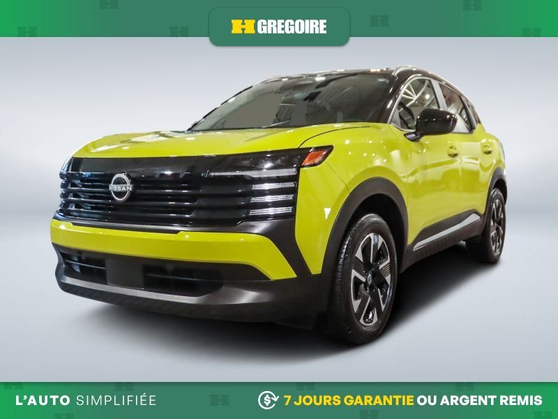 Nissan Kicks SV DEM. A DISTANCE SIEGES CHAUFFANTS APPLE CARPLAY 2025 Jaune