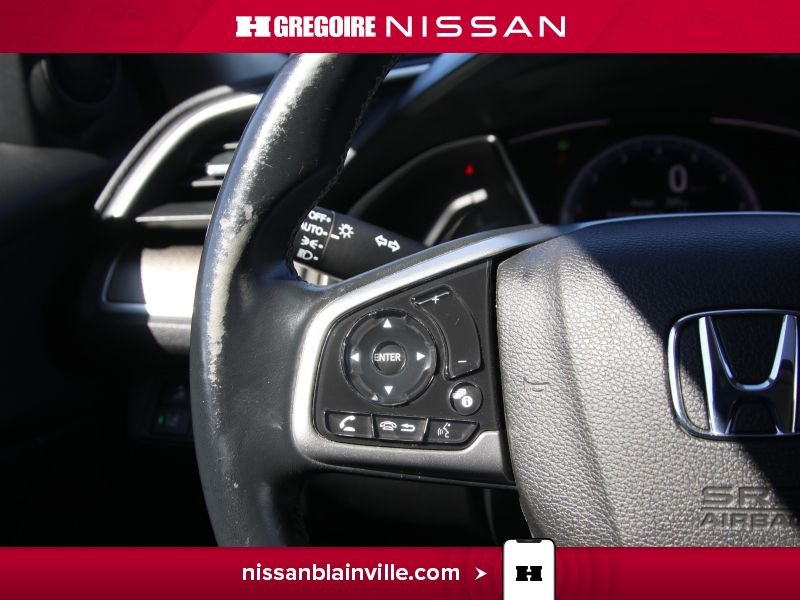 Honda Civic BE6071 | EX TOIT MAGS A/C SIEGE CHAUFFANT 2020 Noir Laval - photo #16