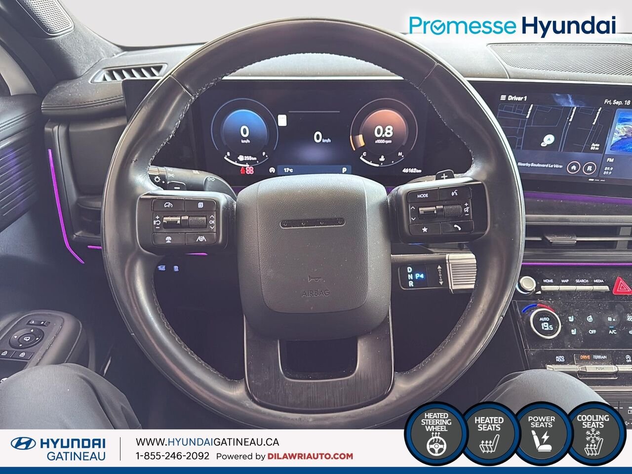 2024 Hyundai Santa Fe White Gatineau - photo #10
