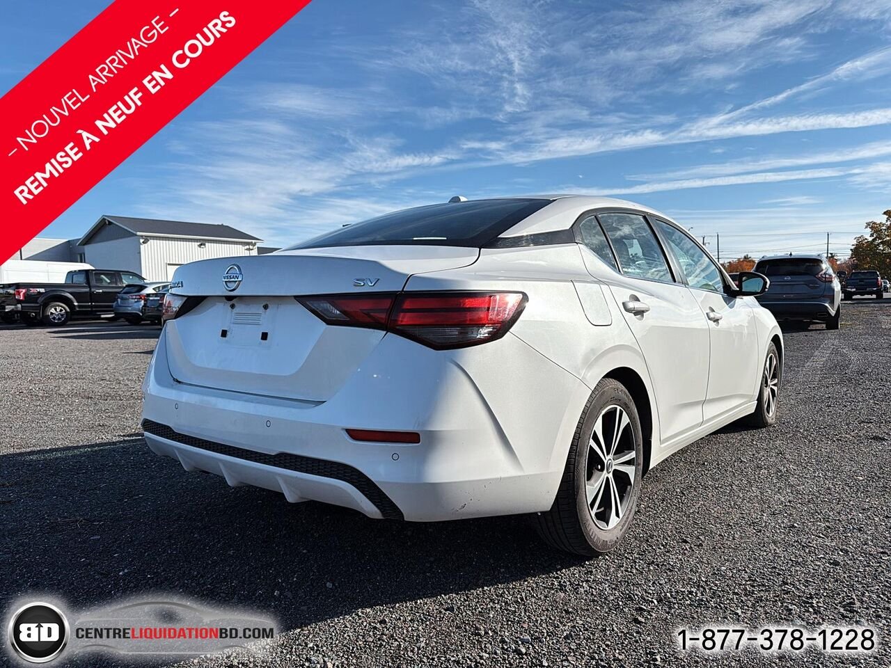 Nissan Sentra SV | BD0463 2022 Blanc Granby - photo #7