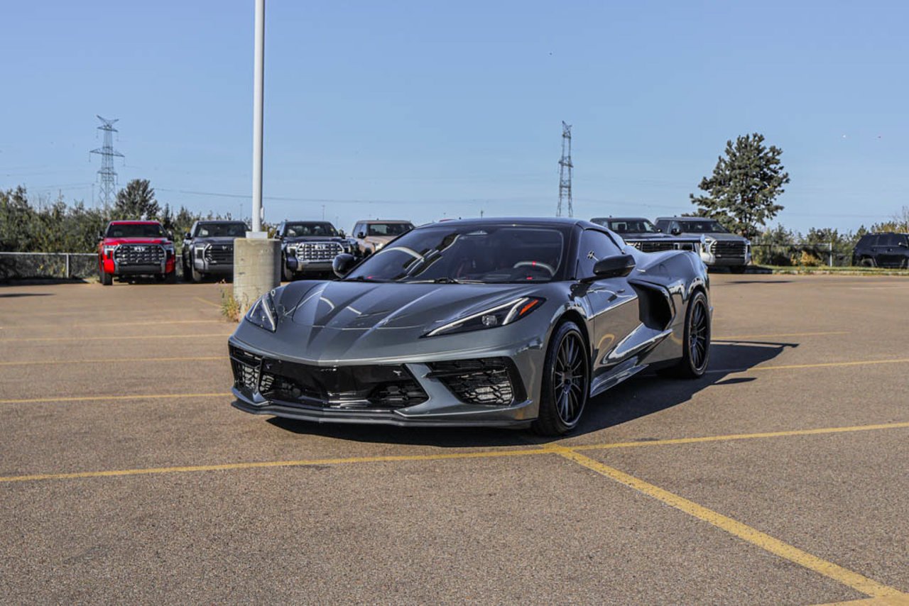 2024 Chevrolet Corvette 2dr Stingray Conv w/2LT Hypersonic Gray Metallic Sherwood Park - photo #3