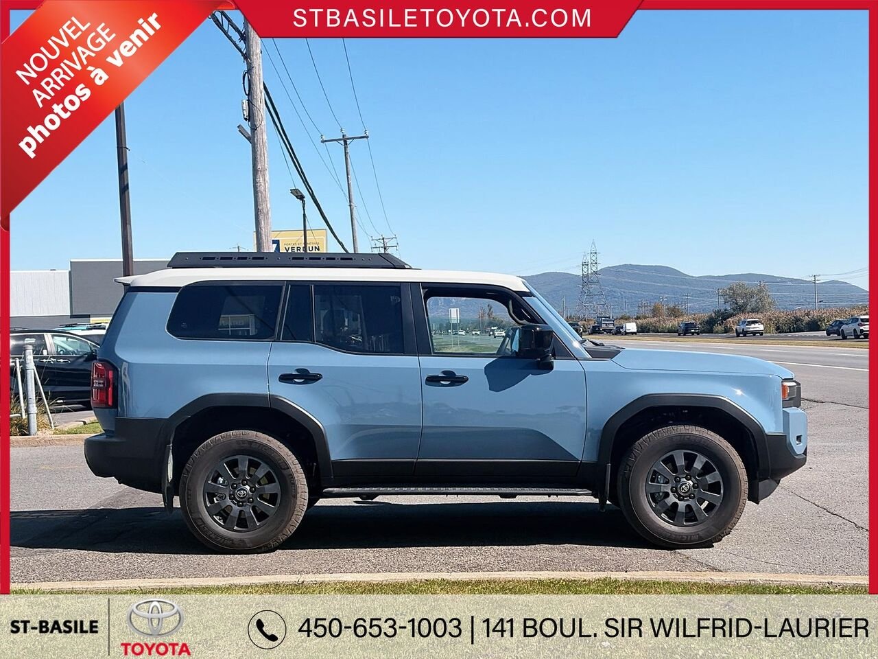 TOYOTA LAND CRUISER HYBRIDE 2026 Bleu Saint-Basile-le-Grand - photo #2