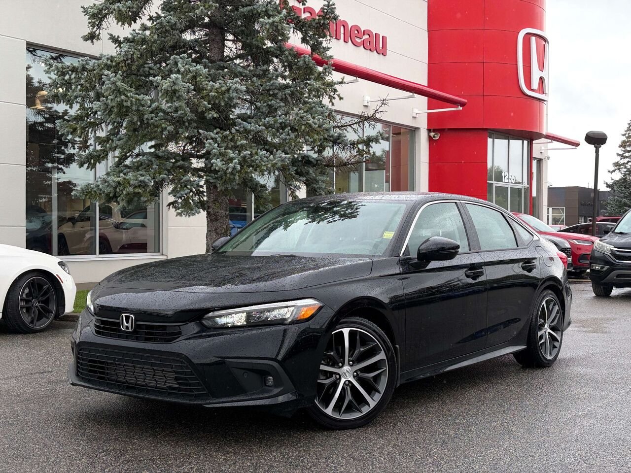 Honda Civic Touring 2023 Noir Gatineau - photo #7