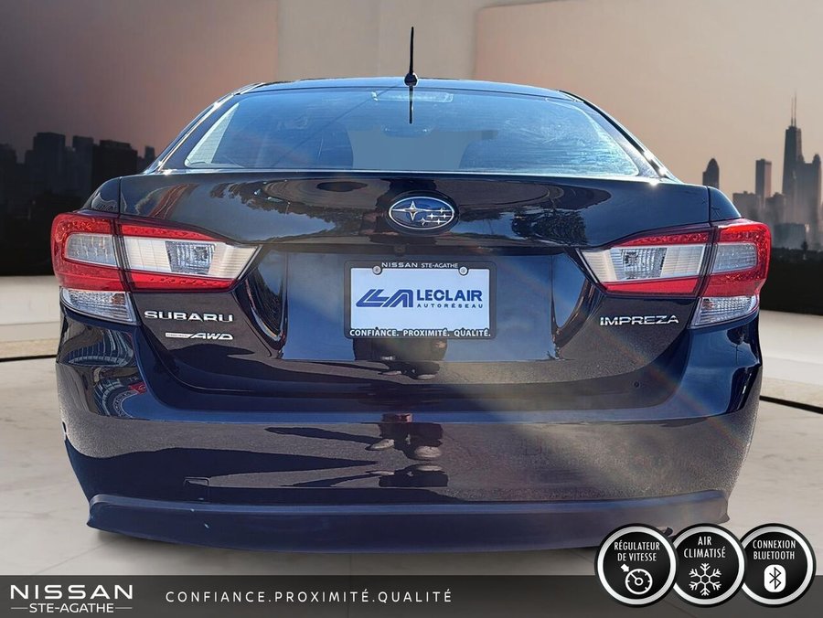 Subaru Impreza 2.0i Commodité 4 portes BM 2018 Noir