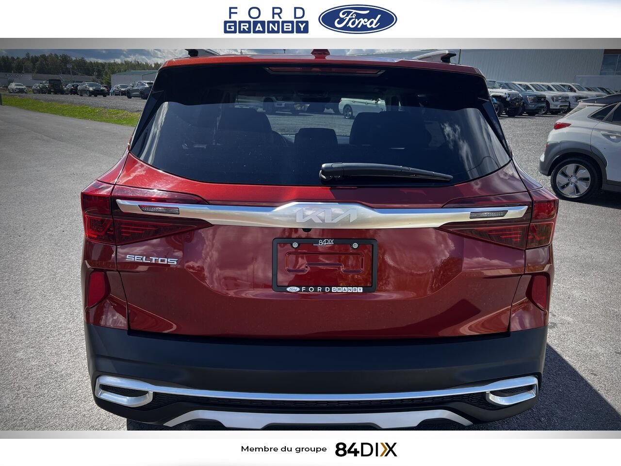 Kia Seltos 2023 Orange Granby - photo #3