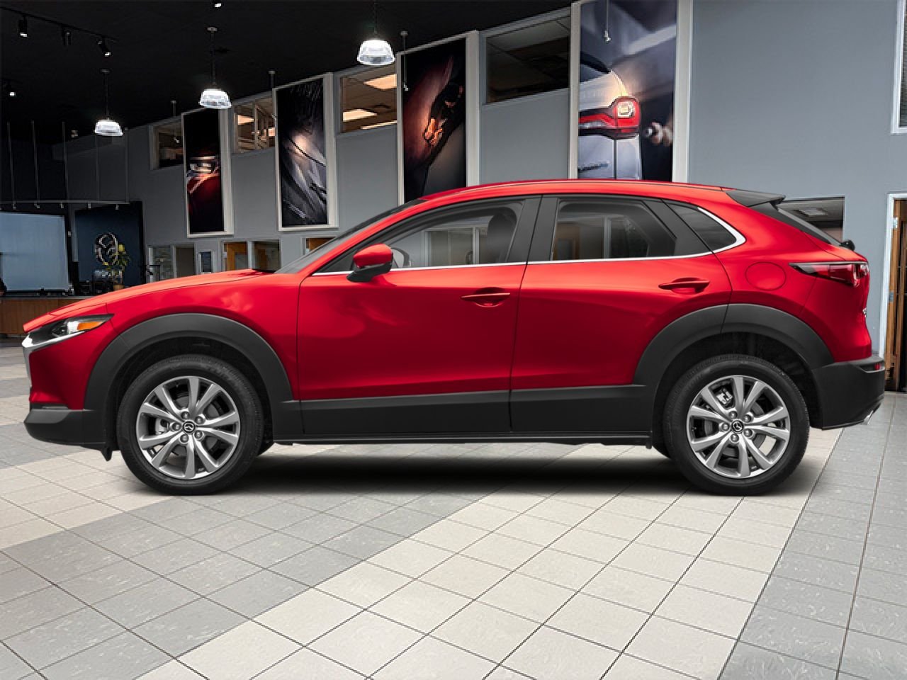 MAZDA CX-30 2026 Rouge vibrant cristal métallisé Notre-Dame-des-Prairies - photo #1