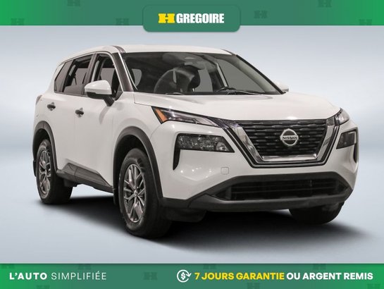 2021 Nissan Rogue S AWD AUTO A//C GR ELECT MAGS CAM RECUL BLEUTOOTH White
