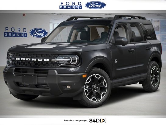 Ford Bronco Sport Outer Banks 4x4 2026 Noir ombre