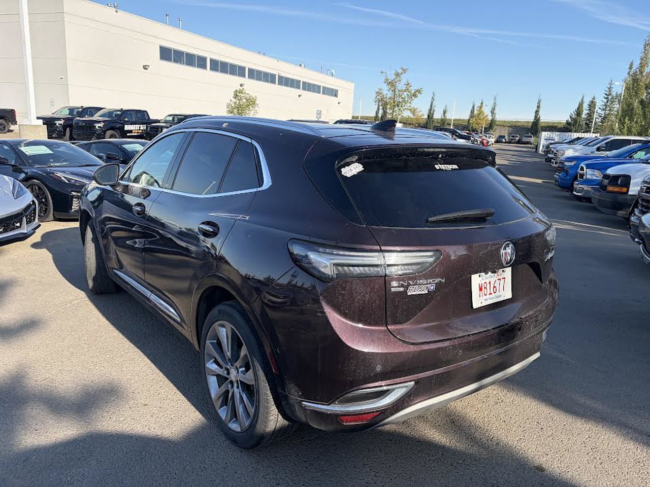 2021 Buick Envision AWD 4dr Avenir Red Sherwood Park - photo #3