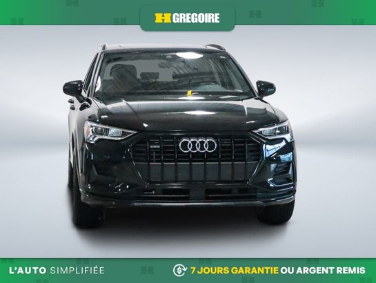 2022 Audi Q3 Komfort GR ELECT BLUETOOTH CAM RECUL A/C CUIR TOIT Black