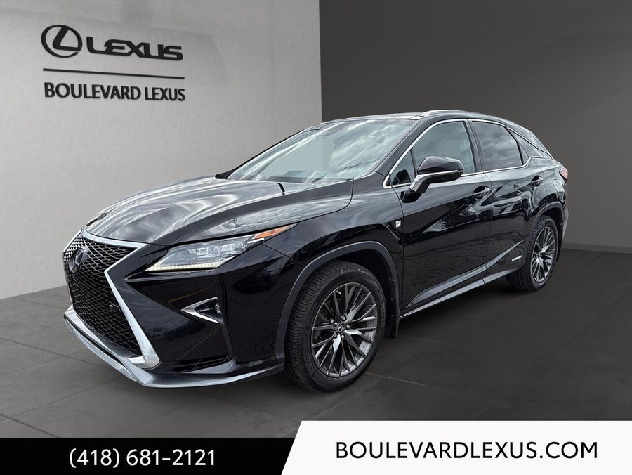 2017 Lexus RX 450h Hybride 4 portes à traction intégrale Black