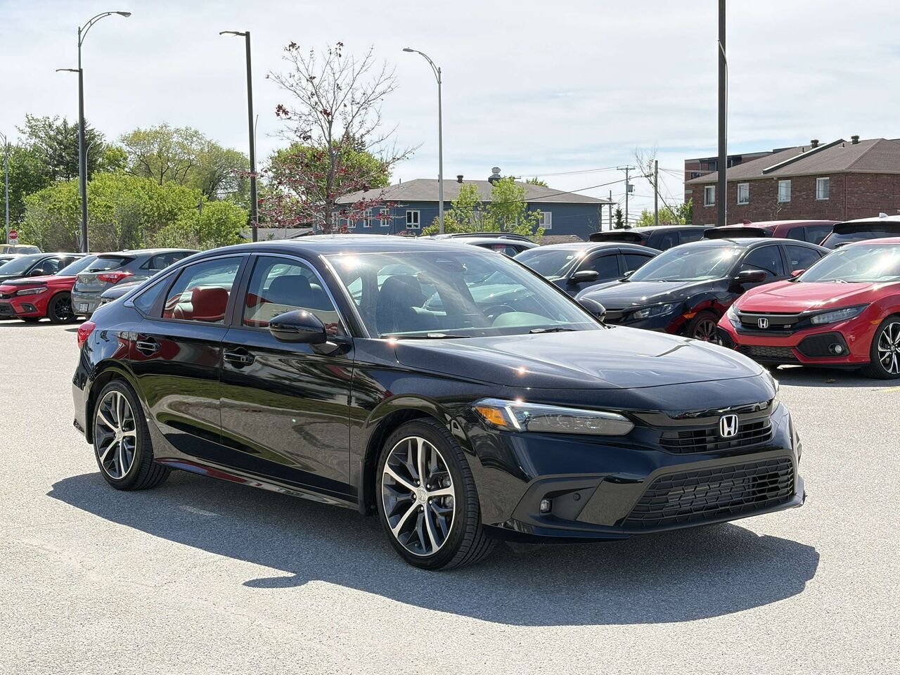Honda Civic Touring 2022 Noir Gatineau - photo #6