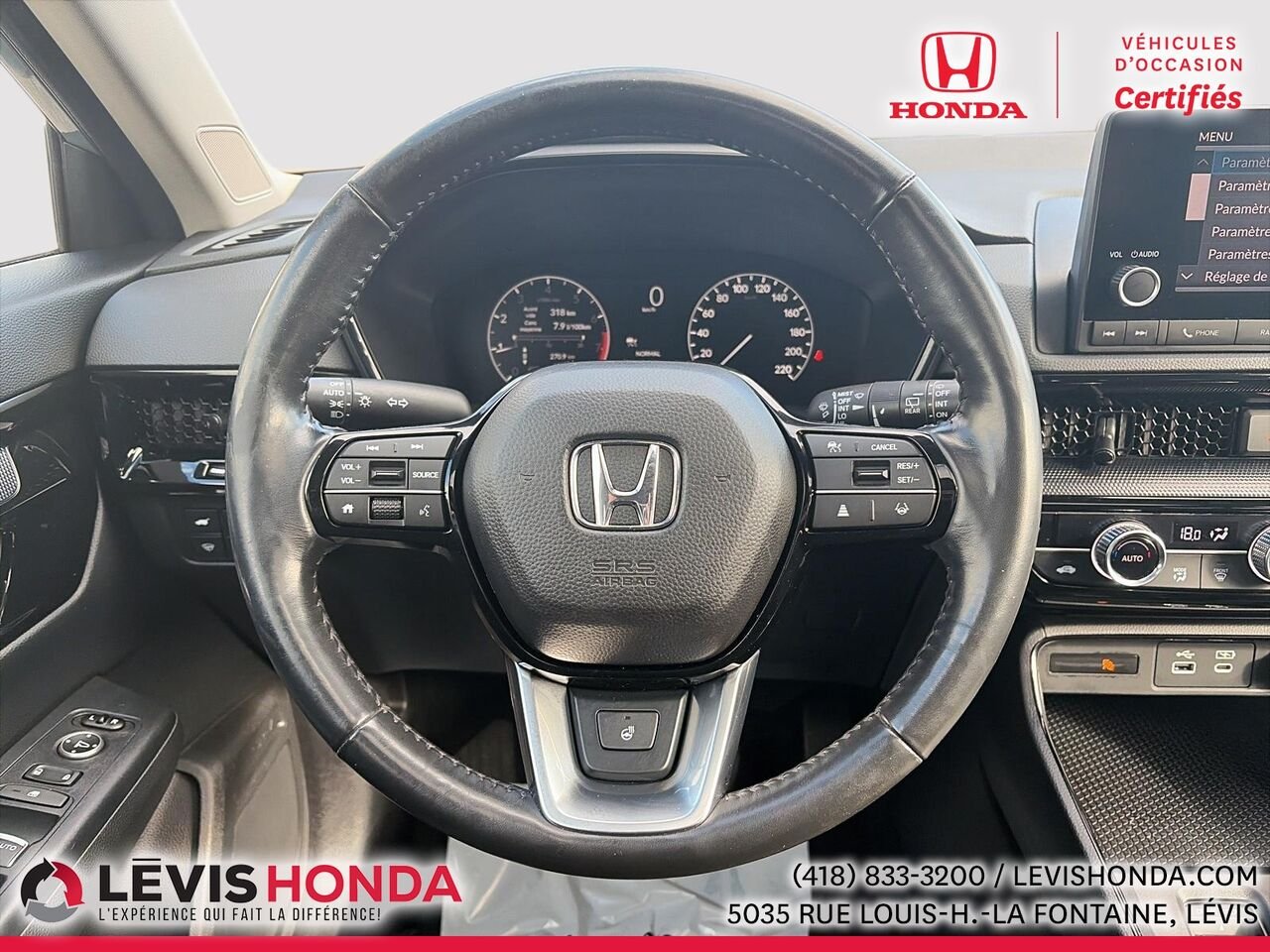 Honda CR-V Sport AWD Sport Traction Intégrale 2023 Gris Lévis - photo #19