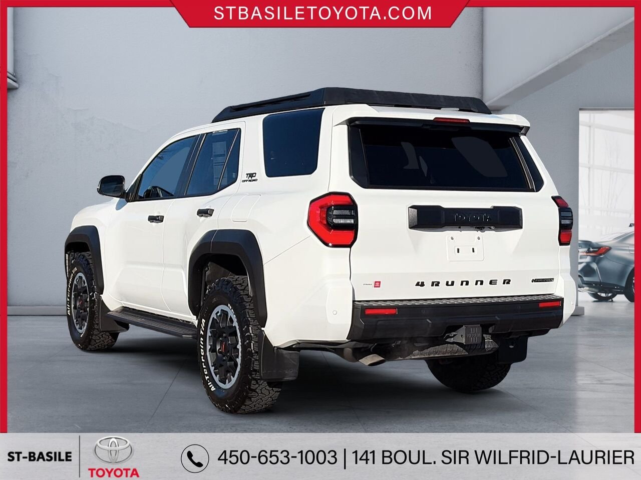 TOYOTA 4RUNNER TRD HORS ROUTE HYBRIDE 2025 Blanc Saint-Basile-le-Grand - photo #6