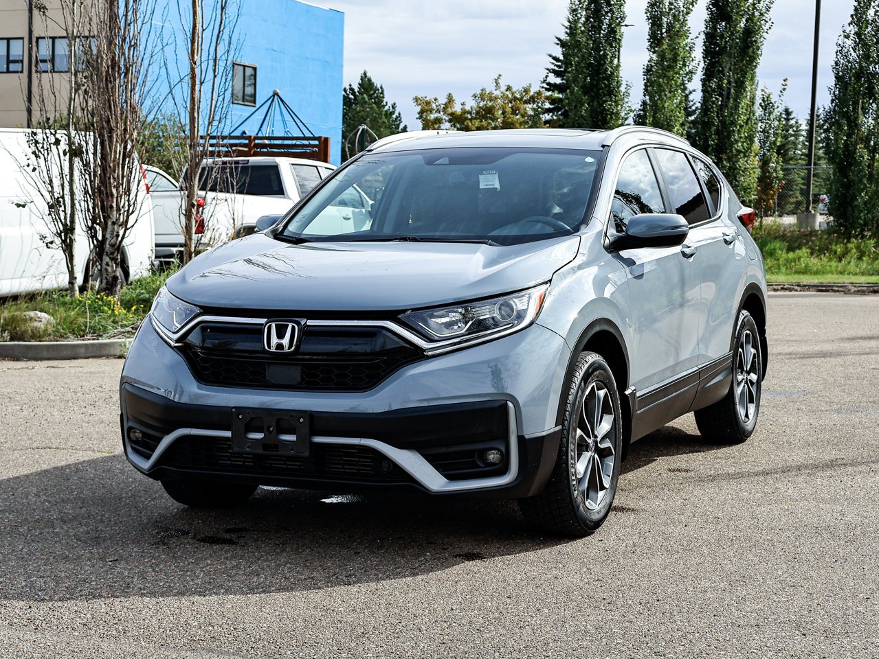 2021 Honda CR-V EX-L AWD Grey Sherwood Park - photo #3