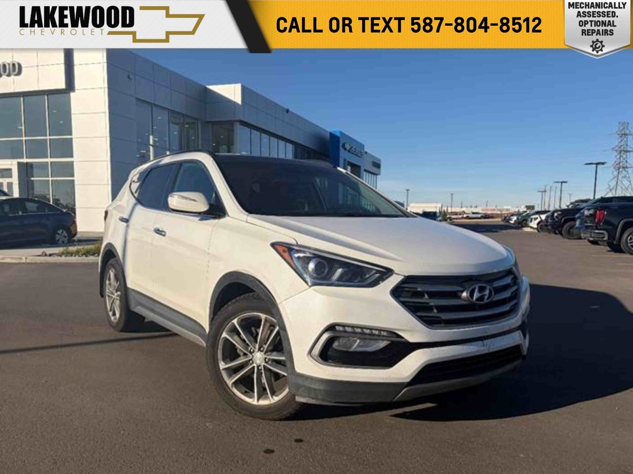 2017 Hyundai Santa Fe Sport AWD 4dr 2.0T Limited White Sherwood Park - photo #0