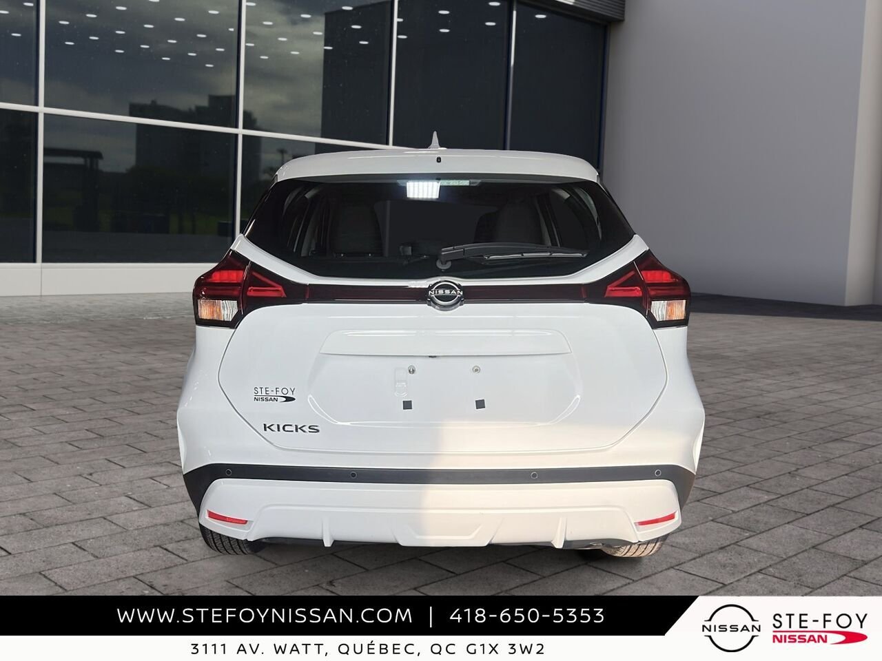 2024 Nissan Kicks S TA White Ste-Foy - photo #2