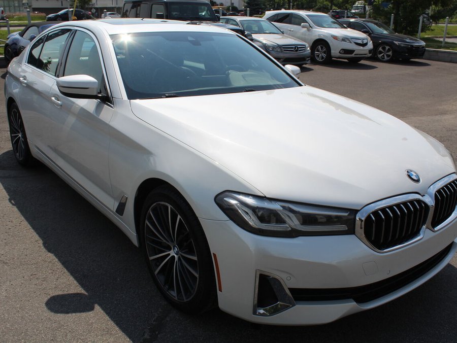 BMW 5 Series 2021 2021 Blanc