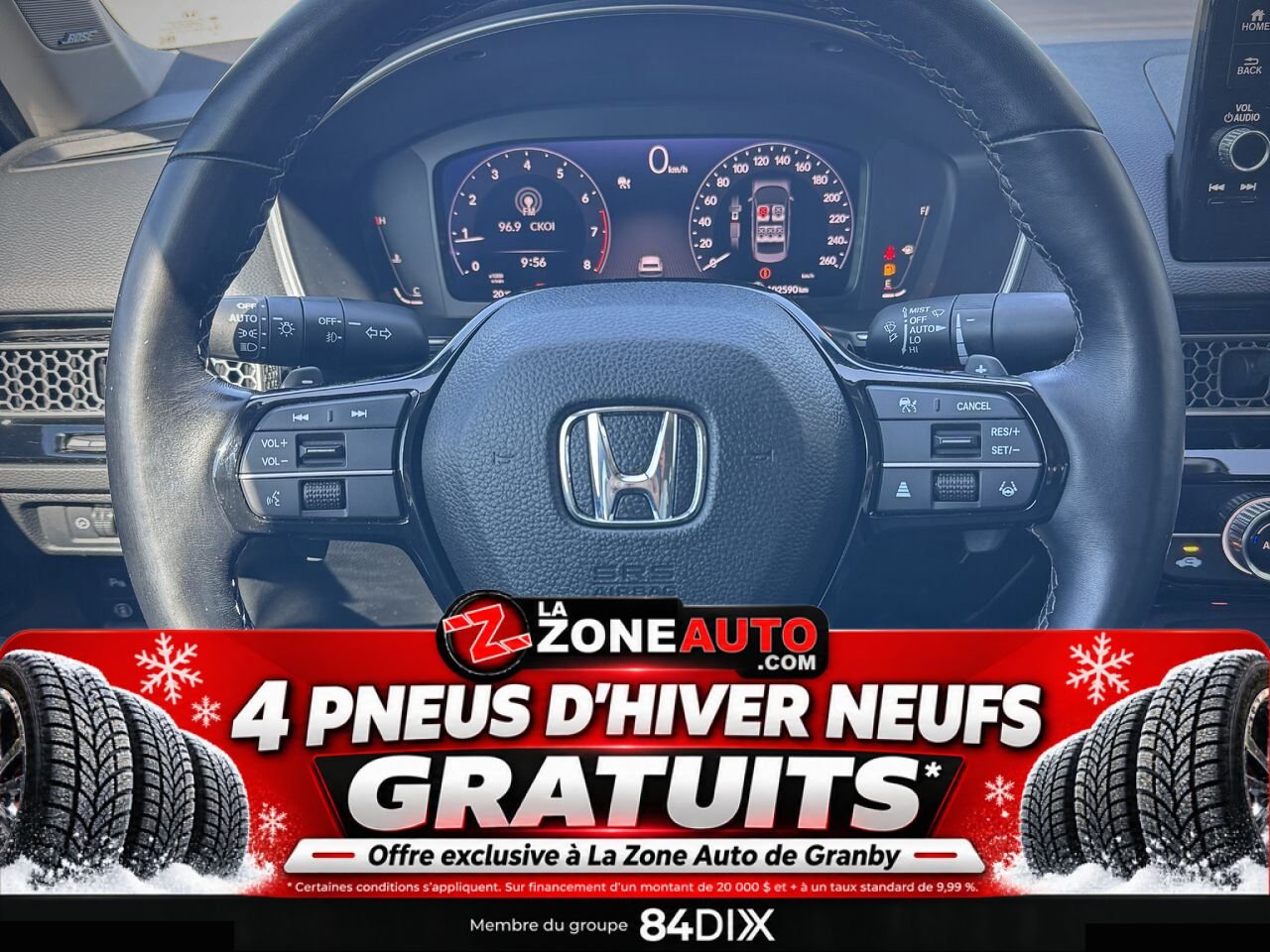 Honda Civic Berline 2022 Noir Granby - photo #15