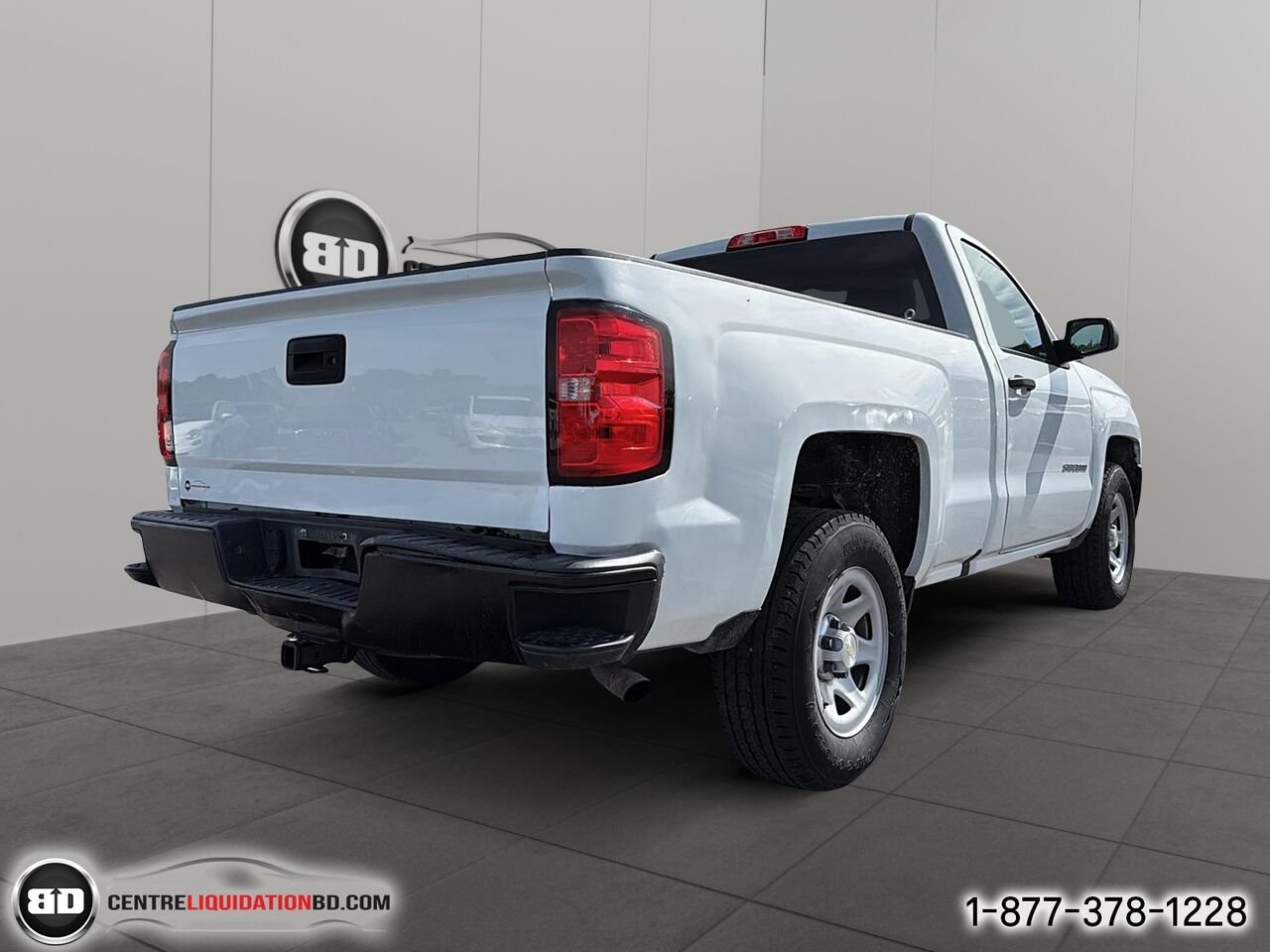 2017 Chevrolet Silverado 1500 WT CAB SIMPLE BOITE 6.5P | BD0401 White Granby - photo #5