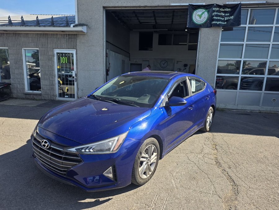 hyundai elantra 2019 2019 Bleu