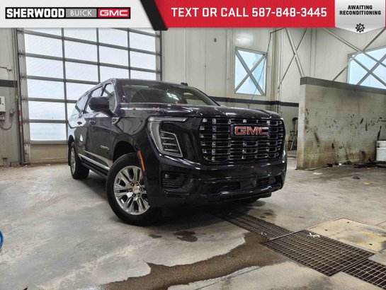 2025 GMC Yukon XL Denali 6.2L | 7 Passenger Seating Black