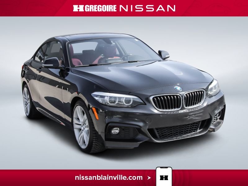 BMW 230i 2018 Noir Blainville - photo #0