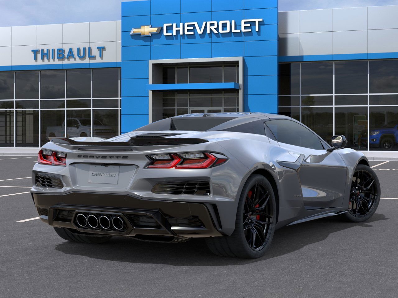Chevrolet Corvette 3LZ 2025 Gris loup de mer triple couche Saint-Eustache - photo #3