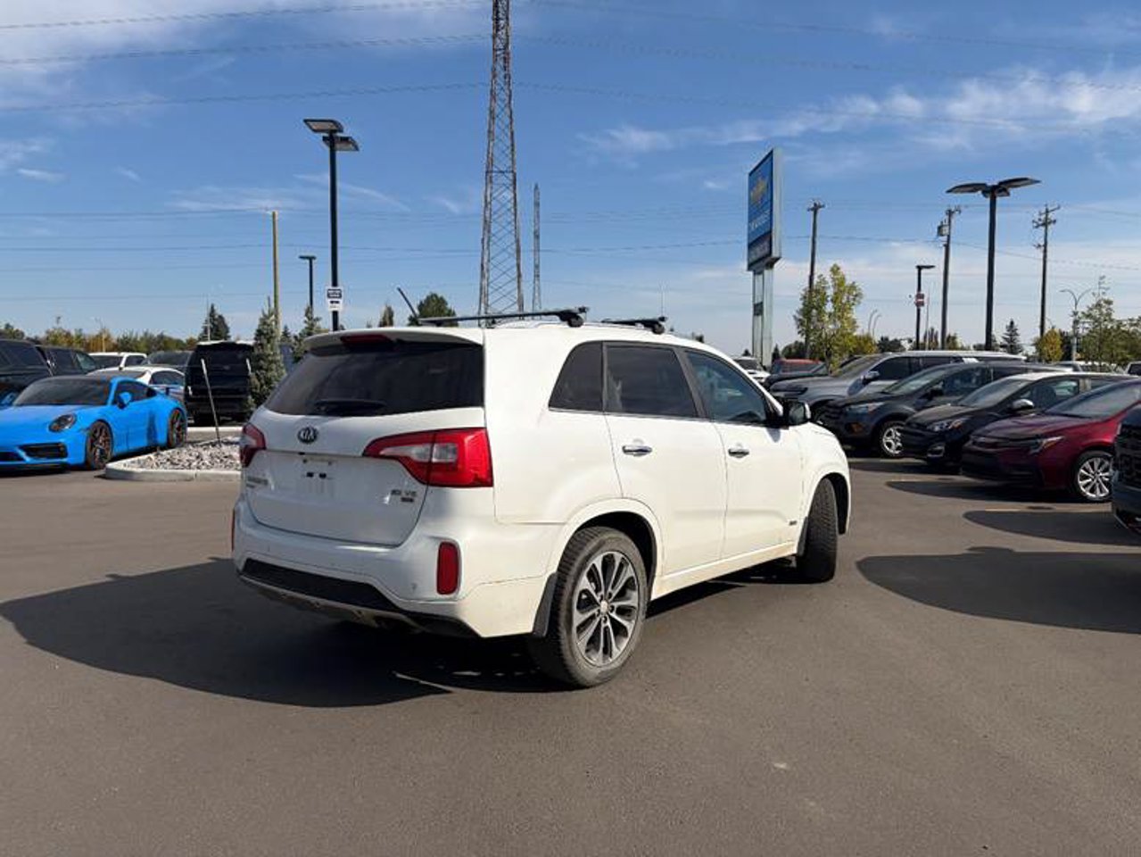 2014 Kia Sorento AWD 4dr V6 Auto SX White Sherwood Park - photo #4