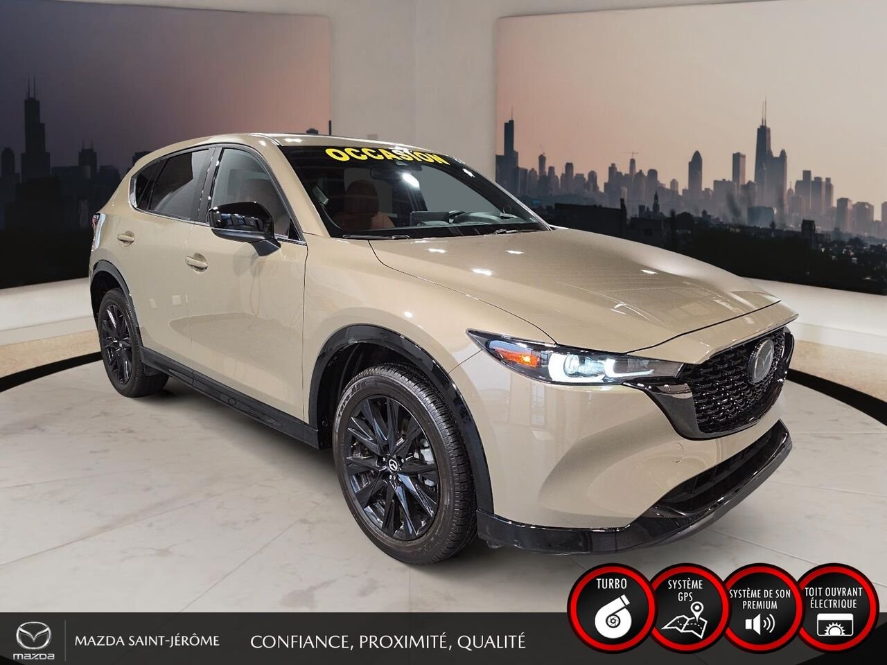 Mazda CX-5 2024 Beige Saint-Jérôme - photo #3