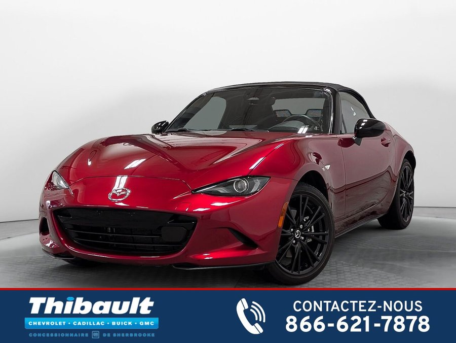 Mazda MX-5 GS Manuelle Sièges Chauffants 2024 Rouge