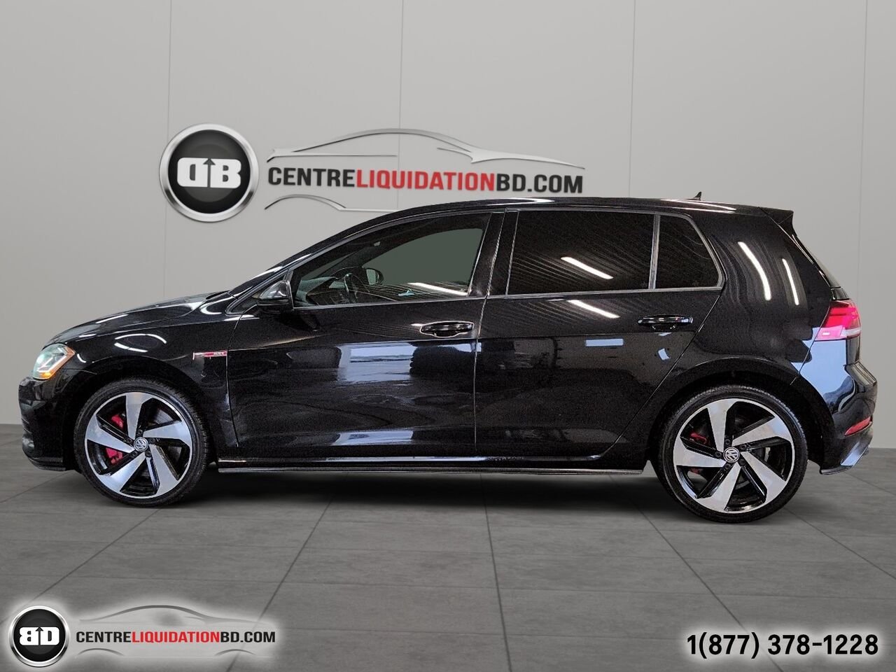 Volkswagen Golf GTI Autobahn transmission automatique | BD0380 2019 Noir Granby - photo #8