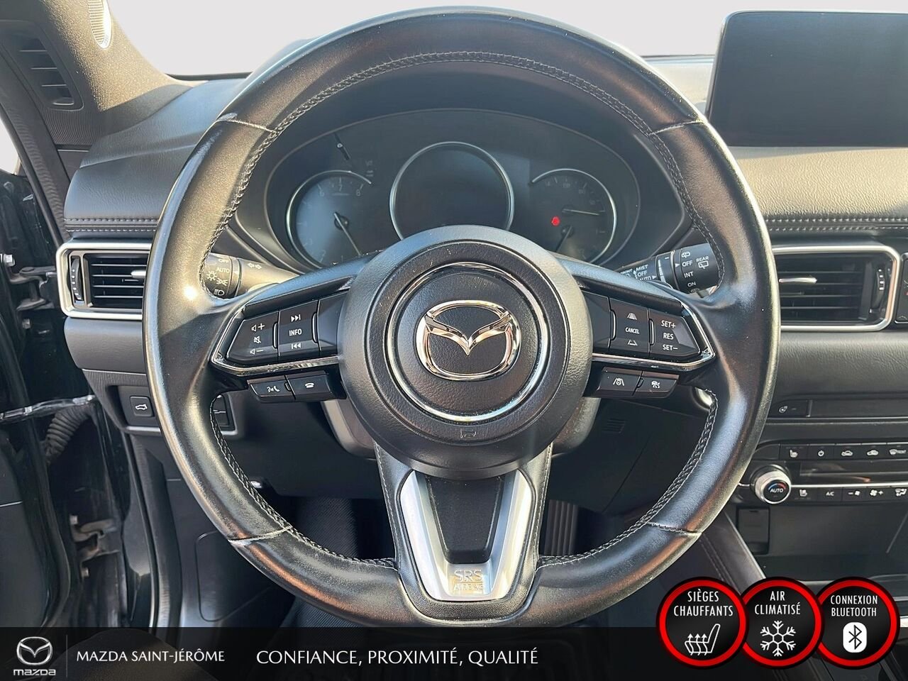 2022 Mazda CX-5 Signature | AWD | TOIT OUVRANT | CUIR NAPPA | NAVIGATION | TÊTE HAUTE Black Saint-Jérôme - photo #13