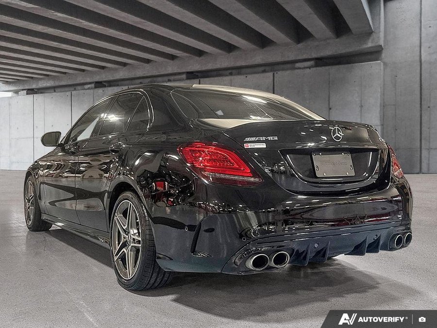 2020 Mercedes-Benz AMG C 43 AMG C 43, AWD, new tires, very low kms! Black