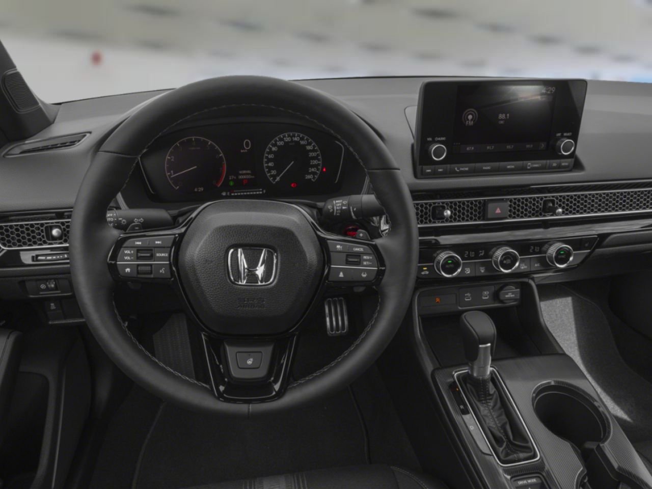 2026 HONDA Civic Sedan Sport CVT Crystal Black Pearl Lévis - photo #4