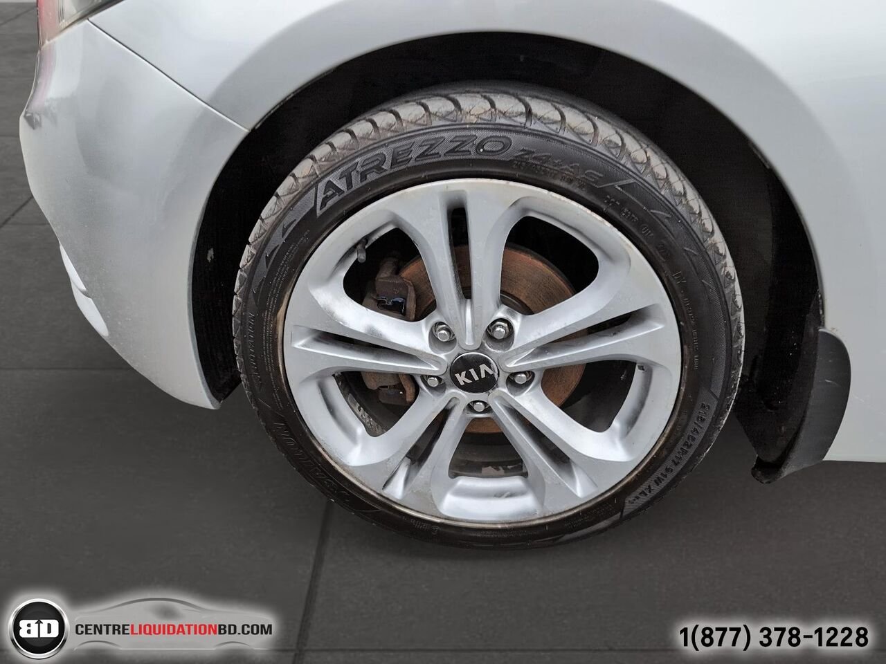 Kia Forte Berline 4 portes, boîte manuelle, EX | BD0329 2015 Argent Granby - photo #8