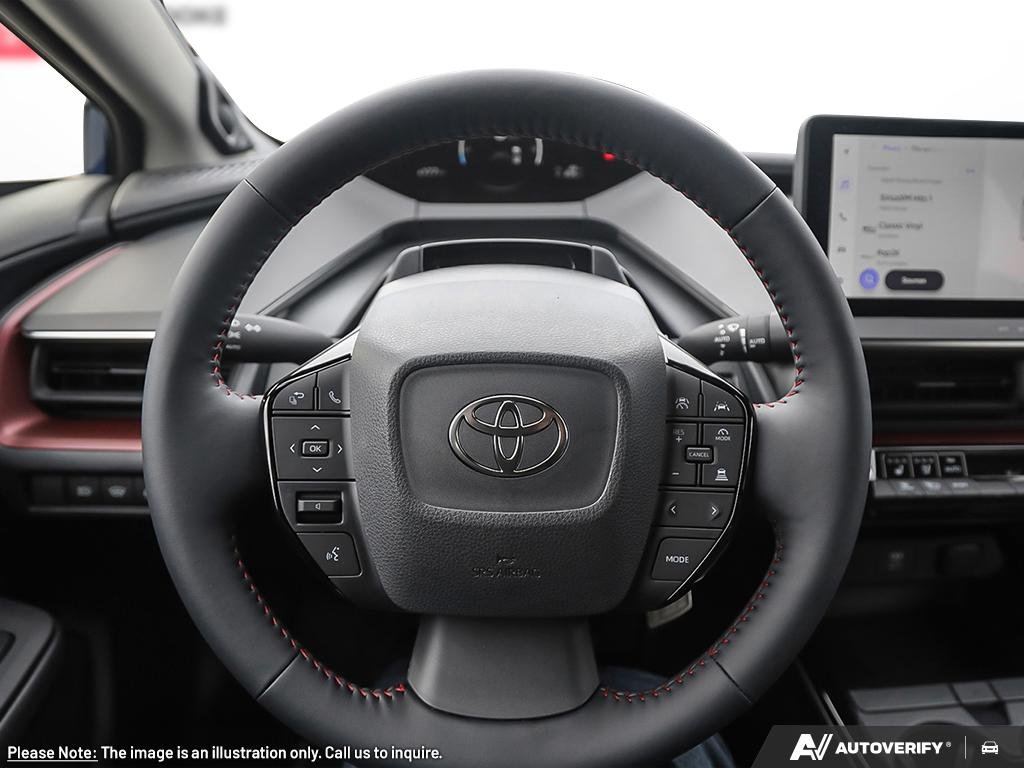 Toyota Prius hybride branchable XSE BA 2027 Frisson glacé nacré Sherbrooke - photo #12