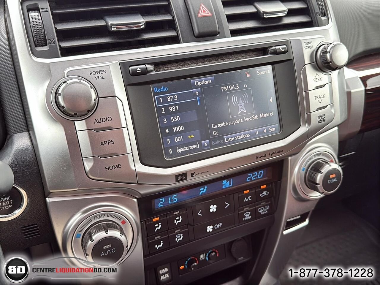 2016 Toyota 4Runner 4RM V6 SR5 | BD0393 Black Granby - photo #19