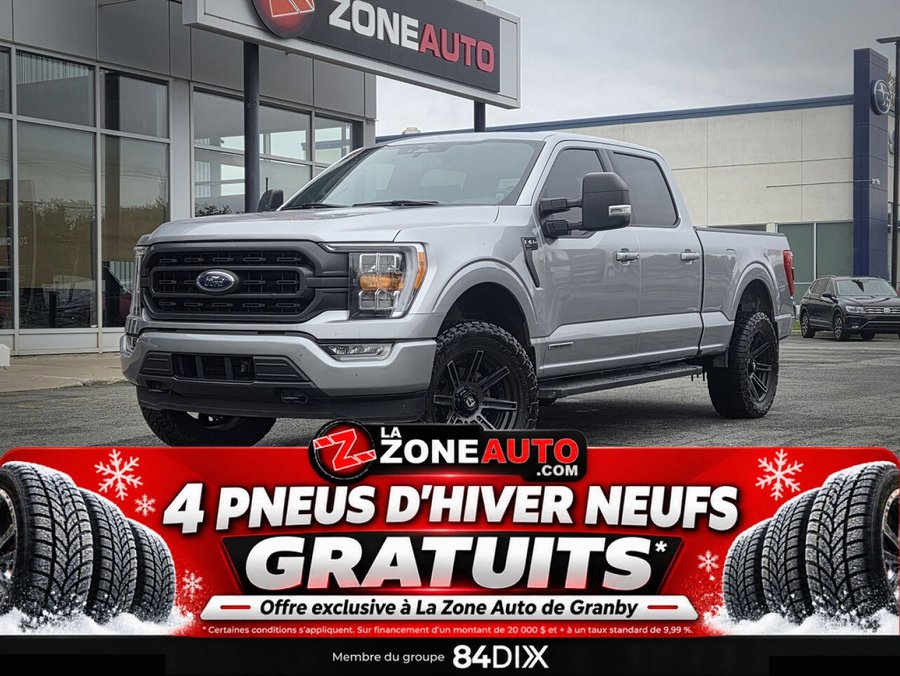 Ford F-150 PowerBoost Hybride XLT SPORT PACKAGE + LIFT KIT 2023 Gris