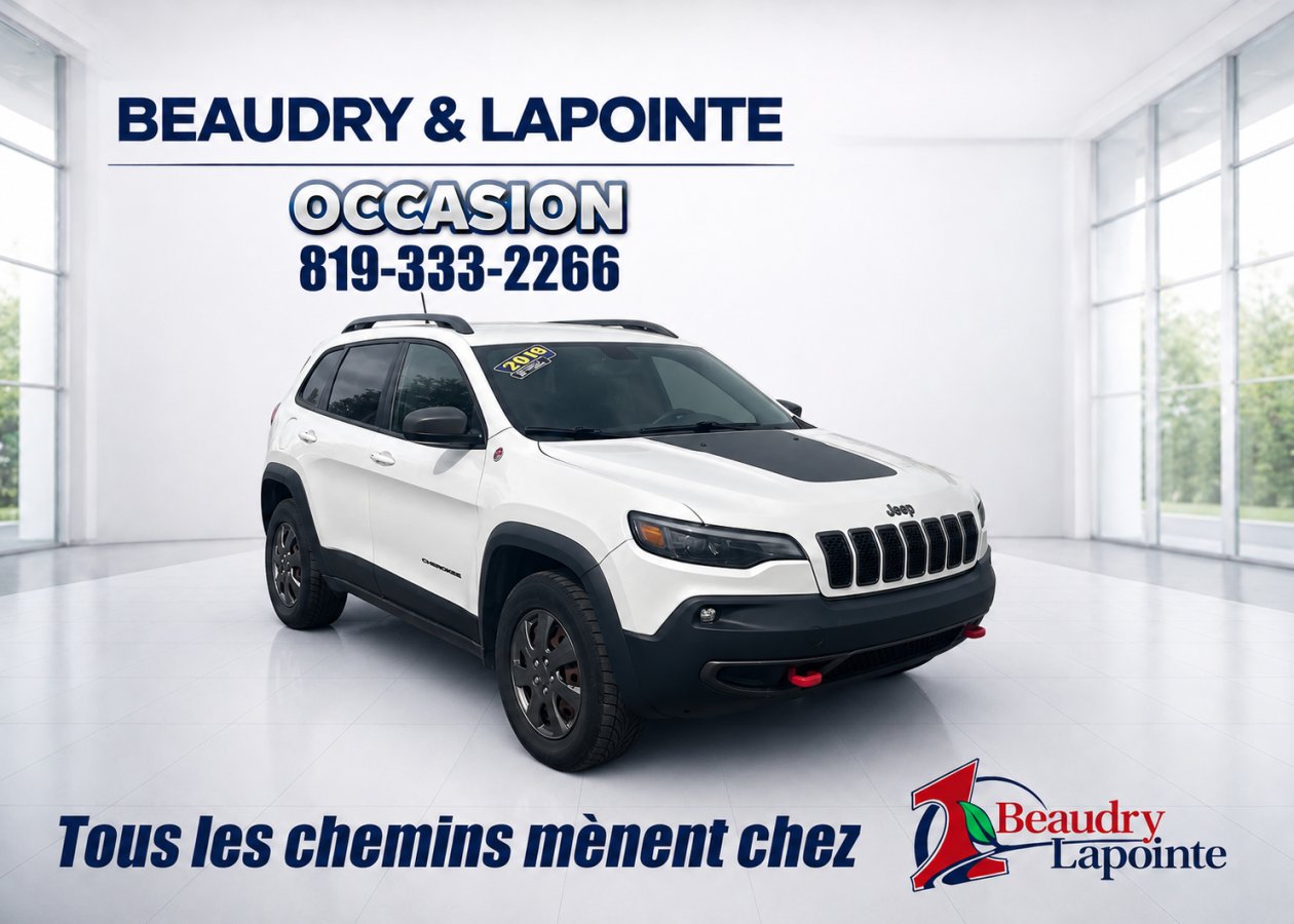 2019 Jeep Cherokee White La Sarre - photo #0