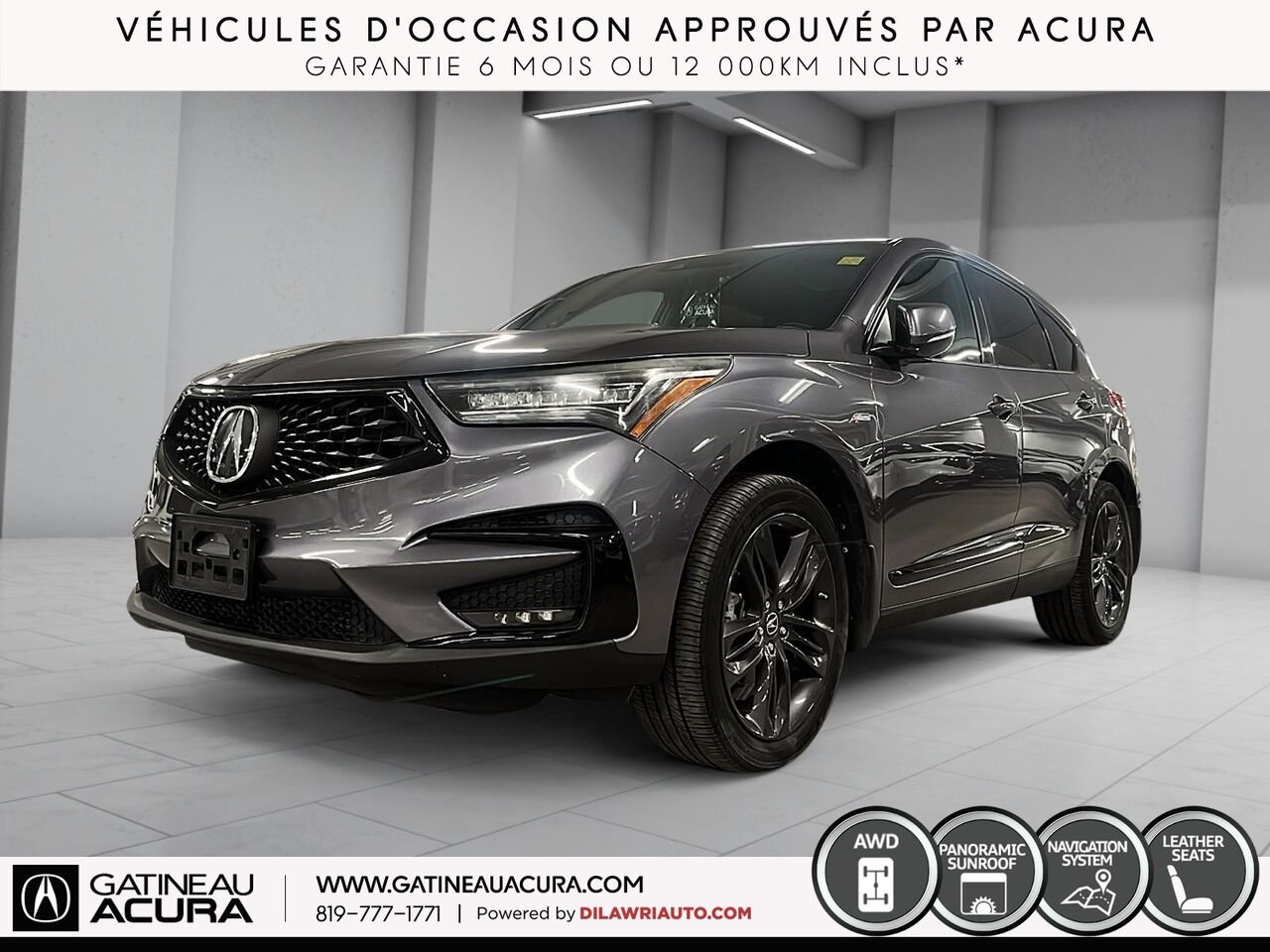 Acura RDX A-Spec SH-AWD 2021 Gris Gatineau - photo #0