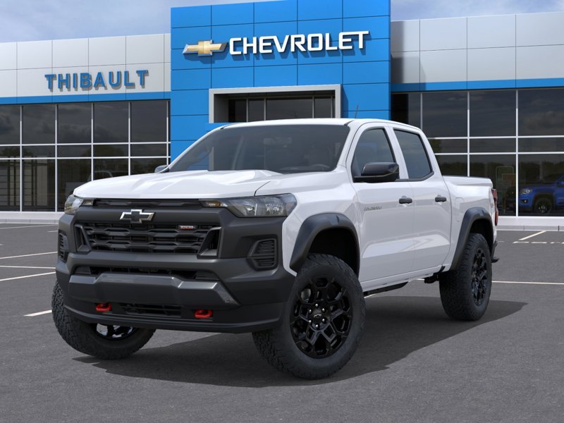 CHEVROLET COLORADO Trail Boss cabine multiplace 4RM 2026 Blanc Sherbrooke - photo #5