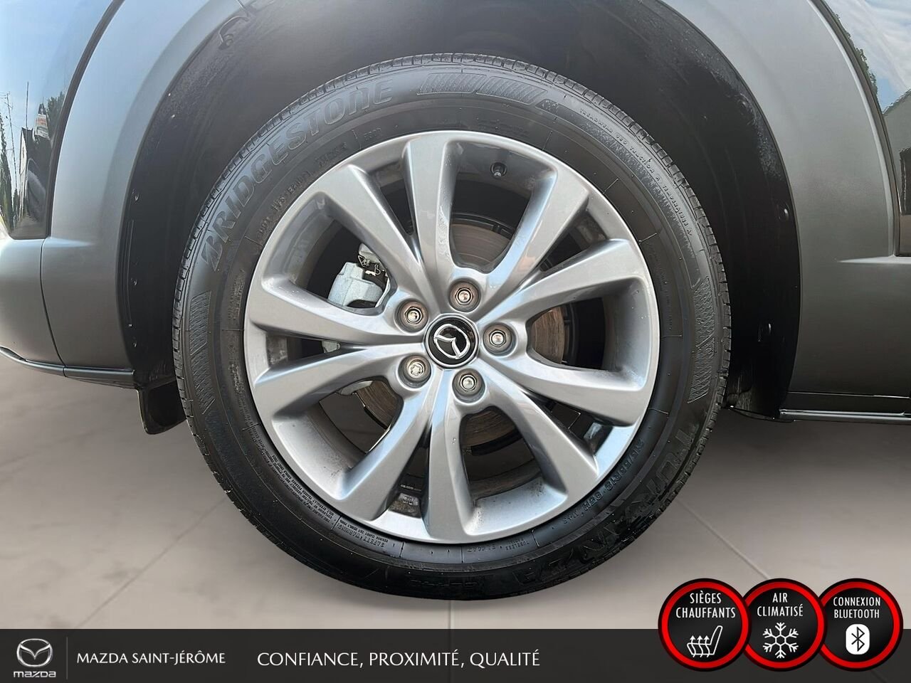 2026 Mazda CX-30 GT | TOIT OUVRANT | CUIR | AWD | Black Saint-Jérôme - photo #11