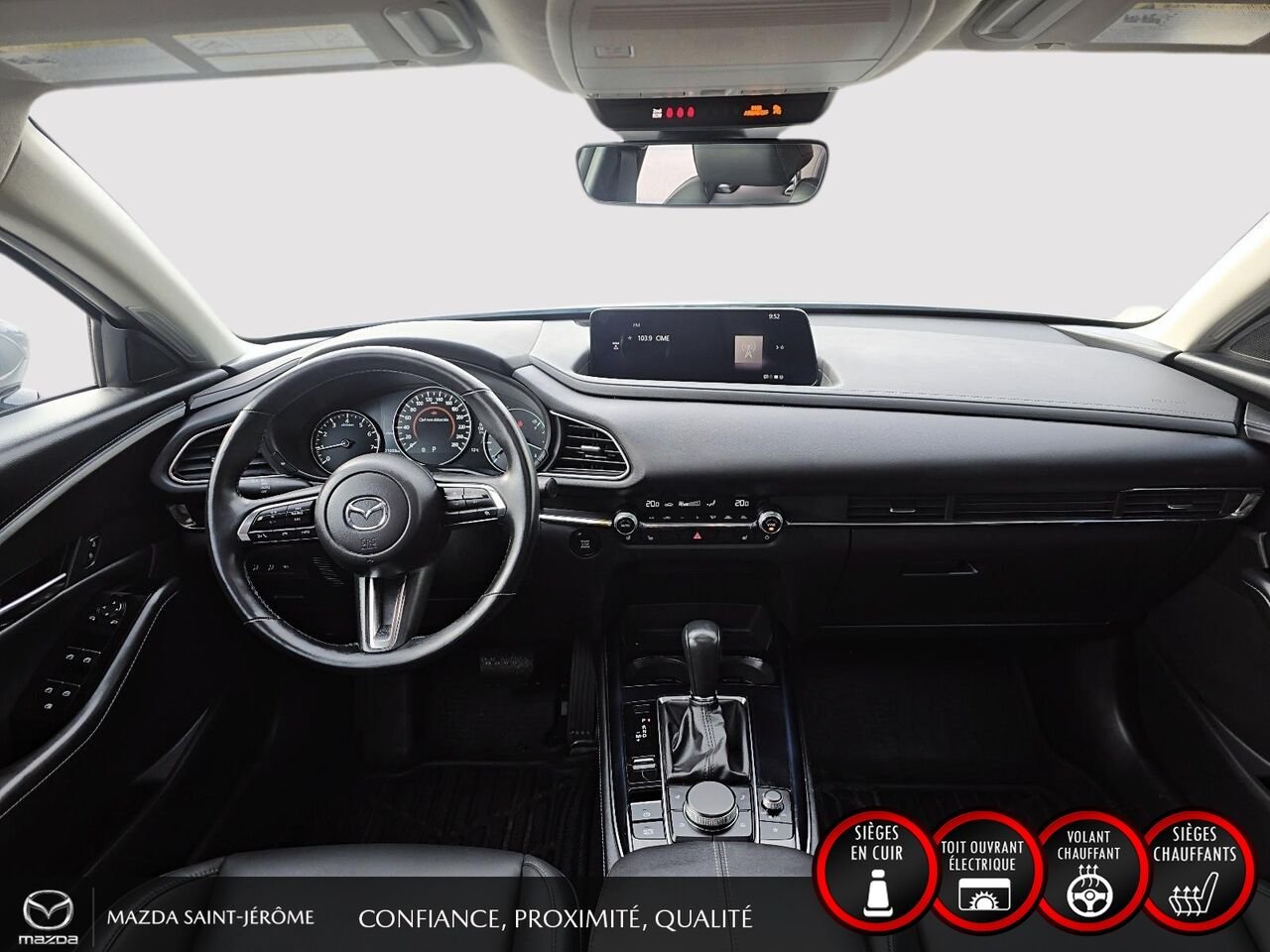 Mazda CX-30 GS LUXURY | 1 PROPRIÉTAIRE | JAMAIS ACCIDENTÉ | CUIR | TOIT OUVRANT | AWD 2025 Blanc Saint-Jérôme - photo #21