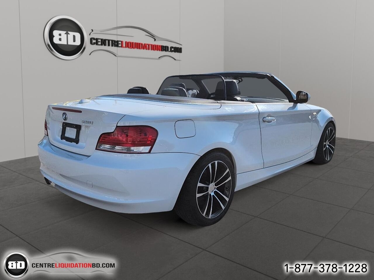 BMW Série 1 Cabriolet 2 portes 128i | BD0413A 2011 Blanc Granby - photo #6