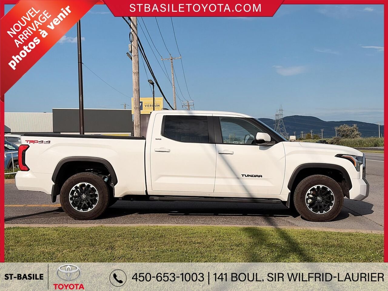 TOYOTA TUNDRA 2026 Blanc Saint-Basile-le-Grand - photo #3